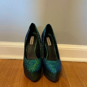 Steve Madden Deja Vu Platform Heels, size 10